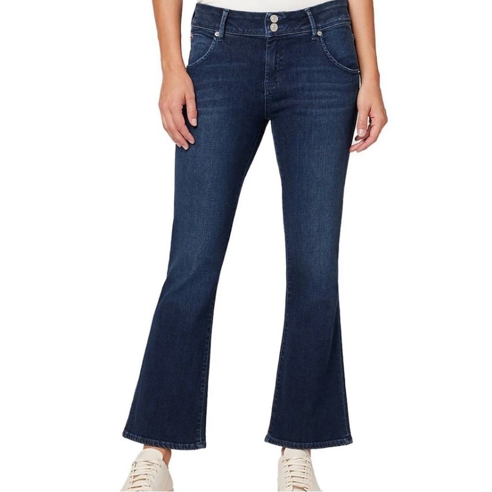 Hudson Jeans Blue Flare & Wide Leg Denim